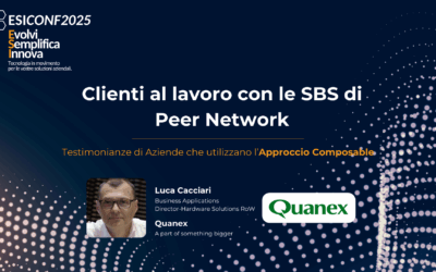Clienti al lavoro con le SBS di Peer Network: il caso Quanex e l’approccio composable